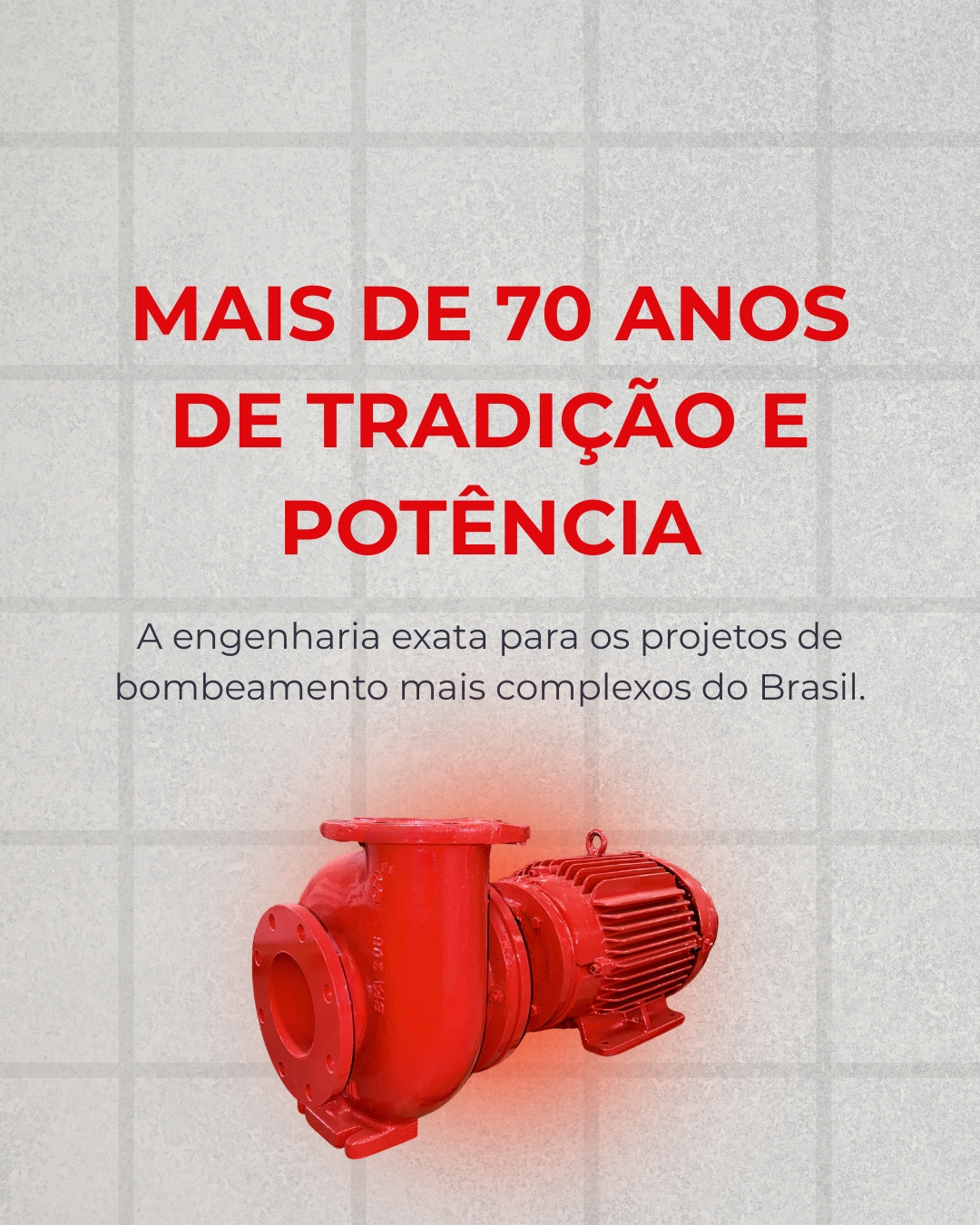 MAIS DE 70 ANOS DE TRADIÇÃO E POTÊNCIA